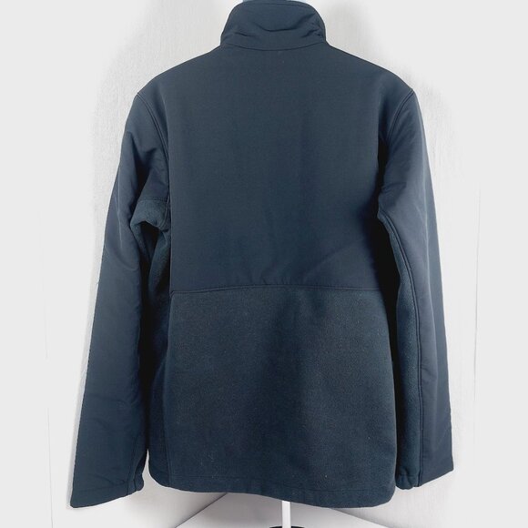 Columbia Men's Black Mission Air Interchange Hybrid Shell Fleece Jacket Size M - Picture 3 of 12